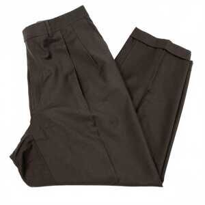 Santorelli Dark Brown Wool Dress Pants | Men’s 40 Regular